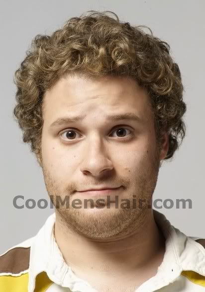seth rogen naturally curly hairstyles by coolmenshair.com