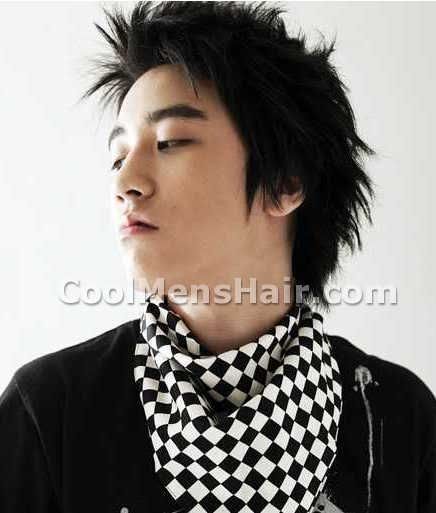 Seung Ri hairstyle.