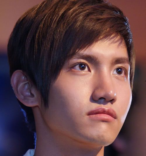 Photo of Shim Changmin hairstyle. 