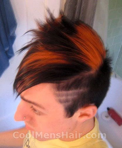 Cool Ways To Style Short Hair For Guys. Photo of short emo hair for