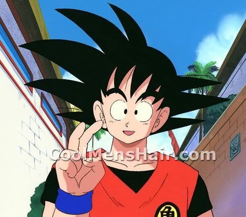 Son Goku Liberty Spikes Hair Style In Dragon Ball Z â€" Cool Men