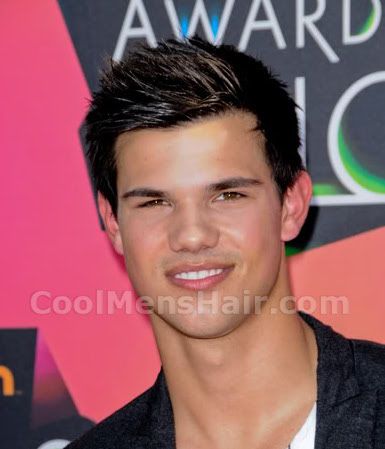 Taylor Lautner Hairstyle on Taylor Lautner With Short Hair   Cool Men S Hairstyles Pictures