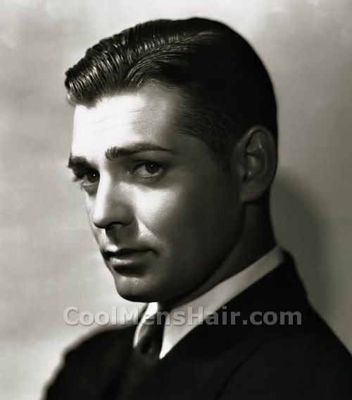 1930's Mens Hairstyle. Here is a great example of a 1930's man and his
