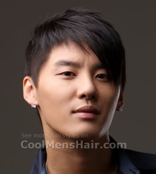 Xiah Jun Su short emo hair photo.