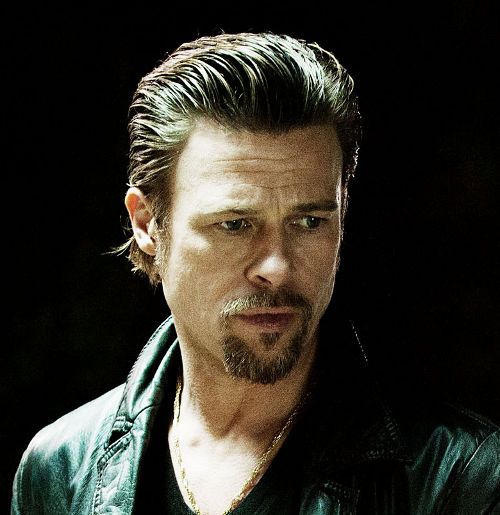 Picture of Brad Pitt hairstyle in Killing Them Softly.