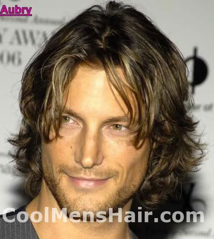 Model on Gabriel Aubry Wavy Hairstyles  French Canadian Model   Cool Men S Hair