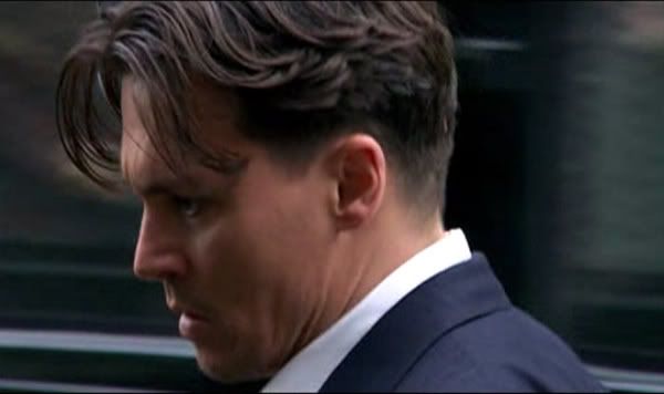johnny depp public enemies hair. Johnny Depp#39;s hair was made
