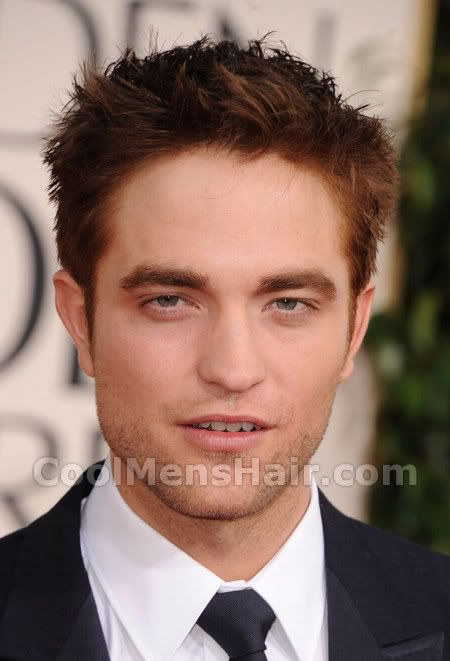Photo of Robert Pattinson short hairstyle. read more