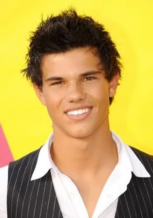 Jacob Black 'New Moon' hairstyle. Men's asymmetrical hairstyle from Taylor 