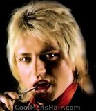 Photo of Benjamin Orr hairstyle.