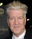 Photo of David Lynch hairstyle.