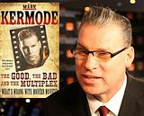 Photo of Mark Kermode quiff hairstyle.