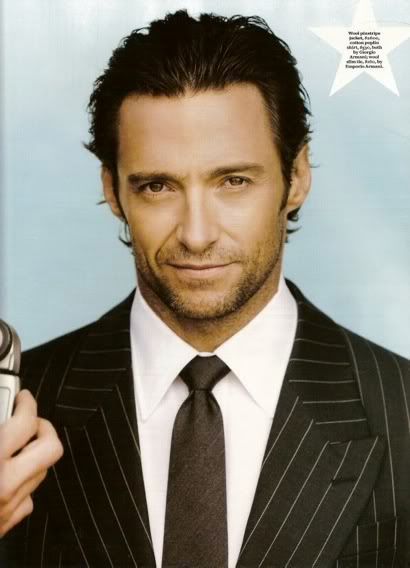 Hugh Jackman hairstyle.