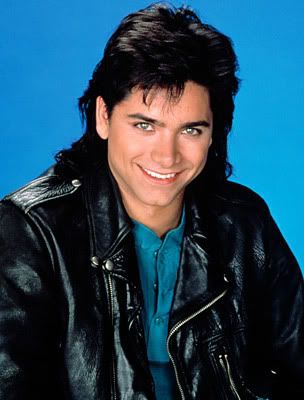 John Stamos Mullet hairstyle. The mullet haircut gained its popularity back 