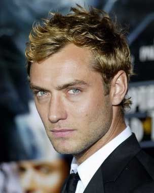 jude law receding hairline