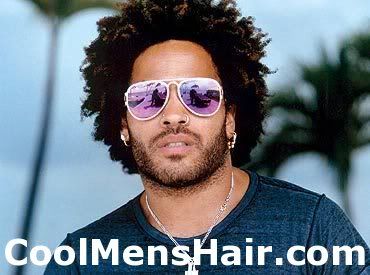 men curls hairstyle