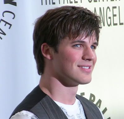 Short Hair With Full Bangs. Matt Lanter textured angs