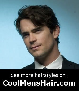 european mens hairstyles. Neal Caffrey hairstyle.