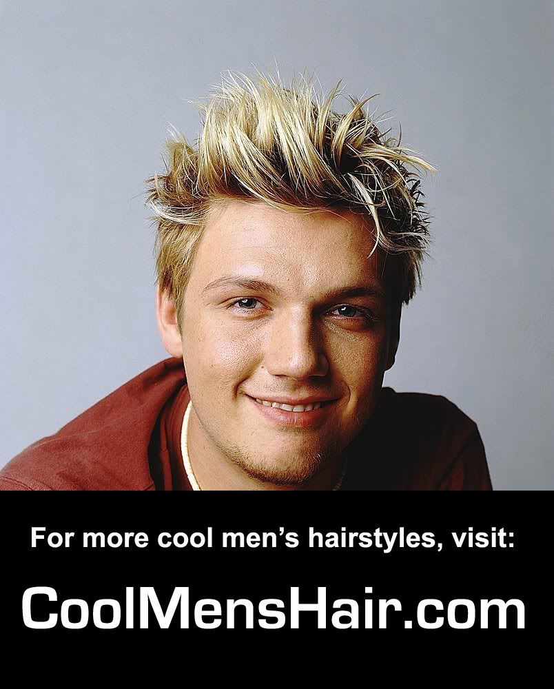 brown colour medium length hair for men