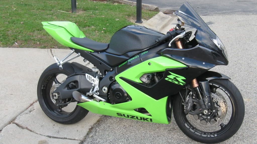 suzuki motorcycles gsxr green