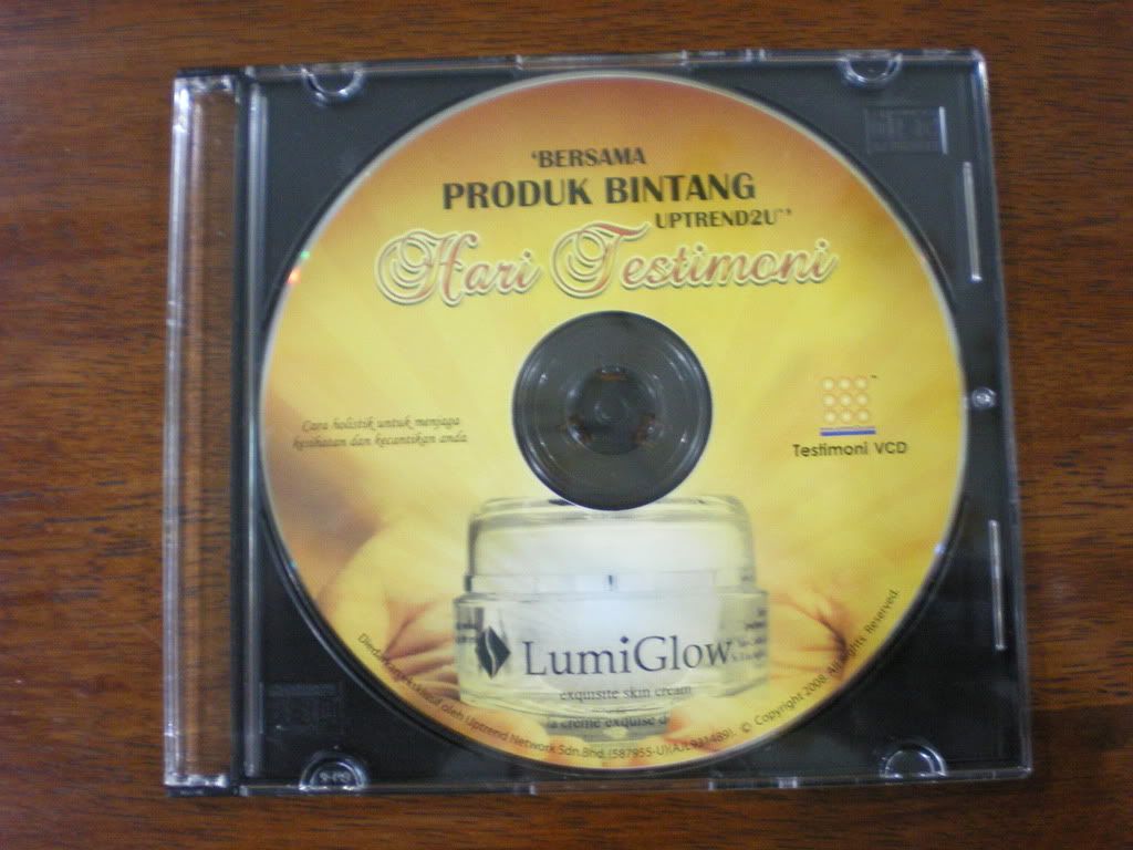 VCD Testimoni Produk Ajaib LumiGlow™
