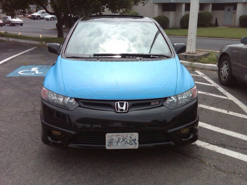 Pictures of your car taped up! ) 8th Generation Honda Civic Forum