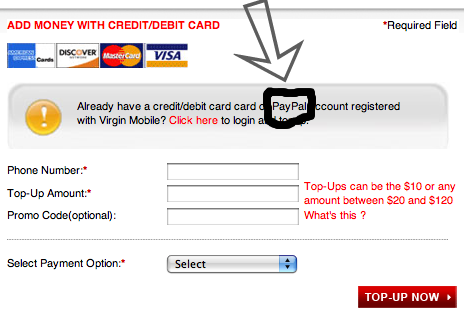 credit card number. your credit card number