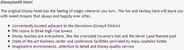 Disneyland Hotel - the original Disneyland Hotel is a hotels near disney world 
