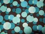 Blue Bubbles on Brown Snapping UnPaper Towels