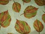 Fall Leaves on Cream Snapping UnPaper Towels