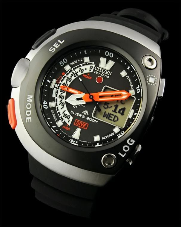 citizen aqualand eco drive titanium