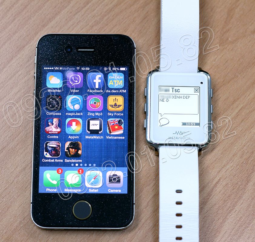 Đồng hồ Bluetooth MetaWatch Frame sách tay :) - 14