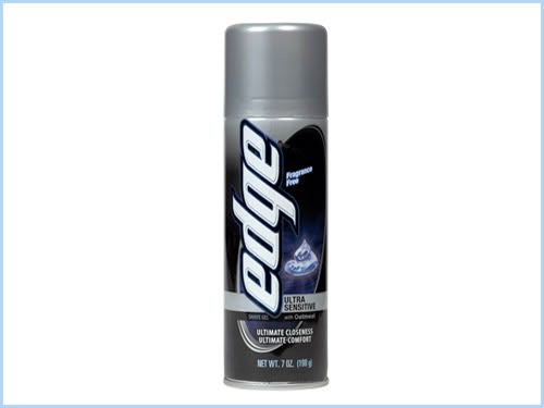 edge ultra sensitive shaving cream