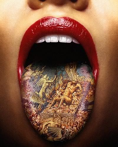 tongue tattoos