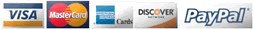 We Accept Visa, Mastercard, American Express and Discover - Your Style Invitations
