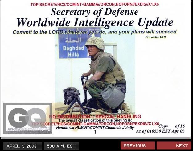 quotes on jerks. Donald Rumsfeld's DoD Intelligence Reports Were Headed With Bible Quotes