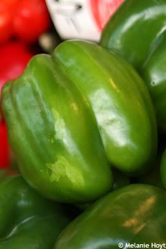 Green peppers