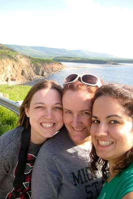 Girls on the Cabot Trail