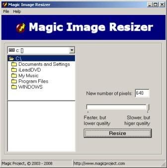 Magic Image Resizer 1.4