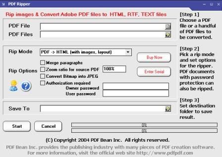 PDF Ripper