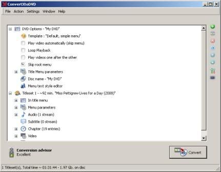 VSO Convert X to DVD Burn your Video