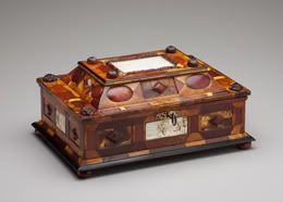 Courtly Amber Casket