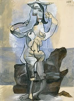 Bather by the Sea