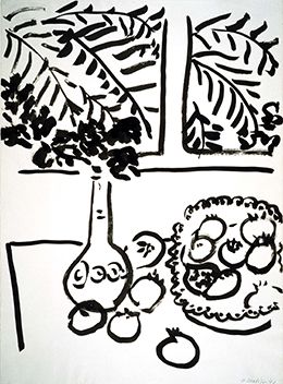 Still Life with Fruit and Flowers