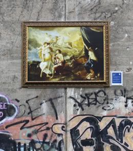 Poussin along the Dequindre Cut