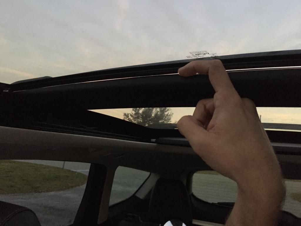 Moonroof Tilt, for those who think it doesn't open enough 2013+ Ford