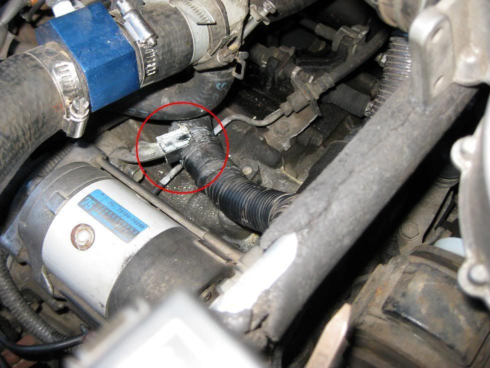 Replace starter contacts toyota