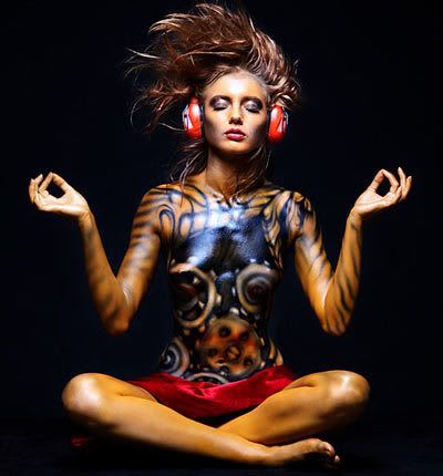 Body Paint Meditation Pictures