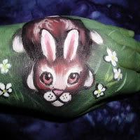 Painted Hand Rabbit