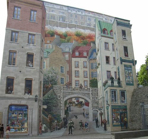 Quebec City Mural